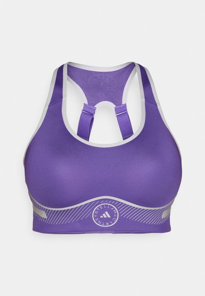 adidas by Stella McCartney BRA - Športni modrček z močno podporo - alpine violet