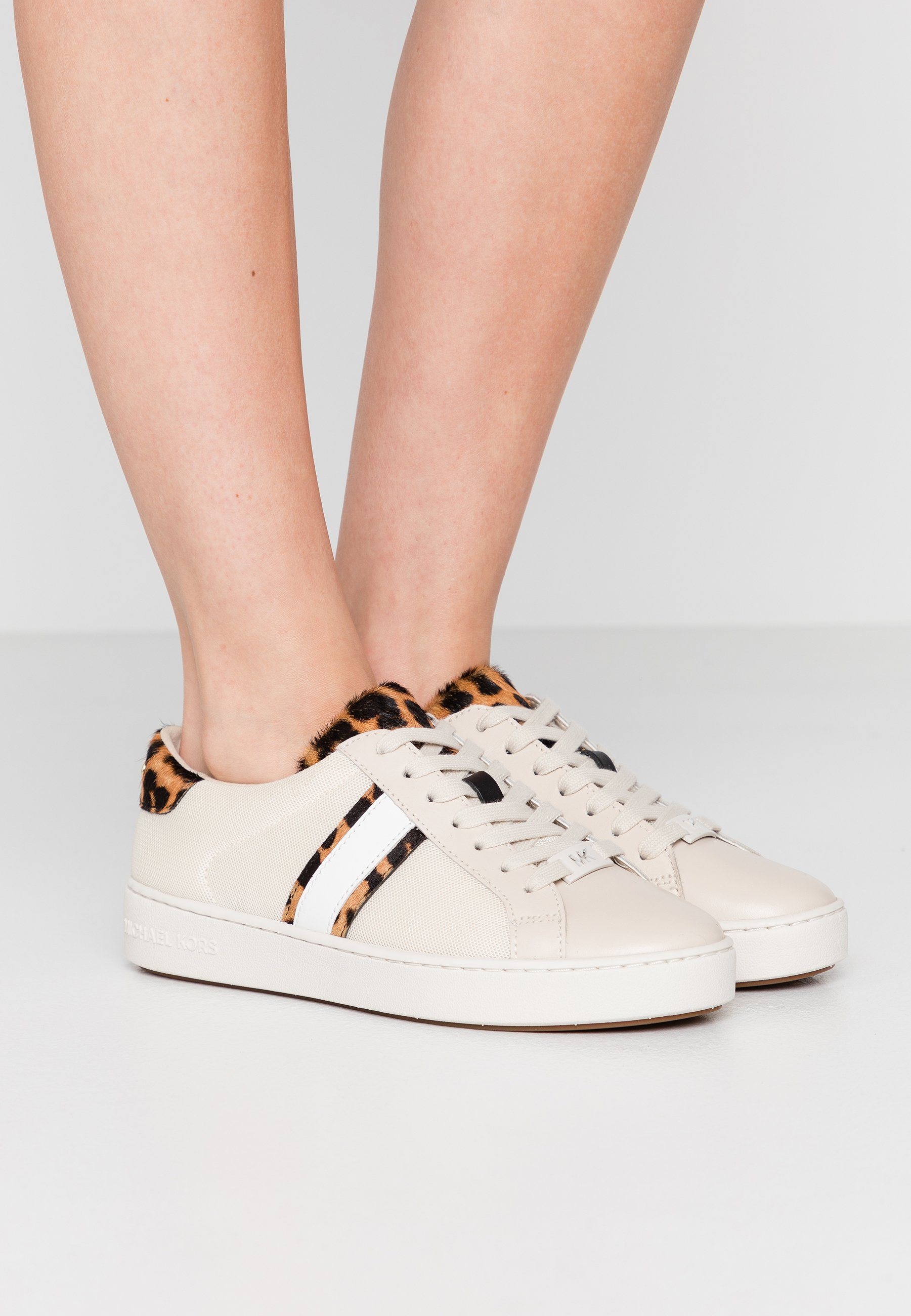 michael kors irving stripe trainers