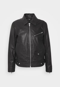 The Kooples Giacca di pelle - black