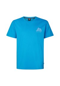 BACK PRINT OCEANFRONTVIEW - Tricou cu imprimeu - dark aqua