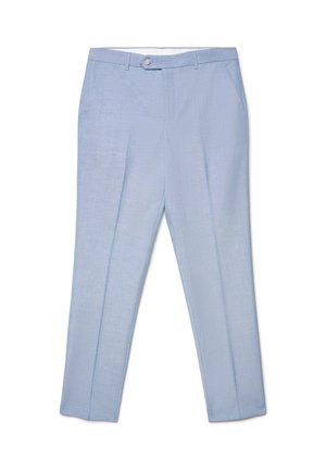Calliope, PANTALONE LUNGO TINTA UNITA - Chino - celeste