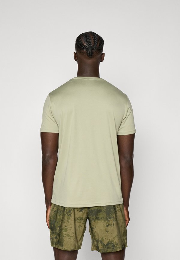 ESSENTIAL TEXTURE TEE - Sports T-shirt - lux army3