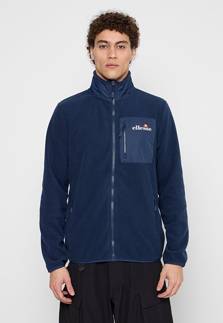 Ellesse Fleecejas donkerblauw Ellesse Fleecejas donkerblauw