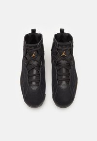 Jordan JORDAN TRUE FLIGHT - Kõrge servaga tossud - black/metallic gold/white