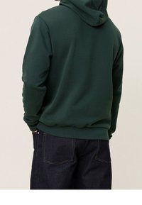 Les Deux Felpa con cappuccio - dark green