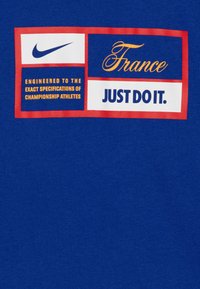 Nike Performance FRANCE FFF JUST DO IT TEE UNISEX - Oblečení národního týmu - bright blue