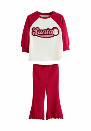 FLARE SET - Tygbyxor - red santa