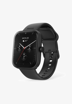 Hama, HAMA SMARTWATCH 5000 TELEFONFUNKTION, WASSERDICHT, 47 MM UNISEX - Smartwatch - schwarz