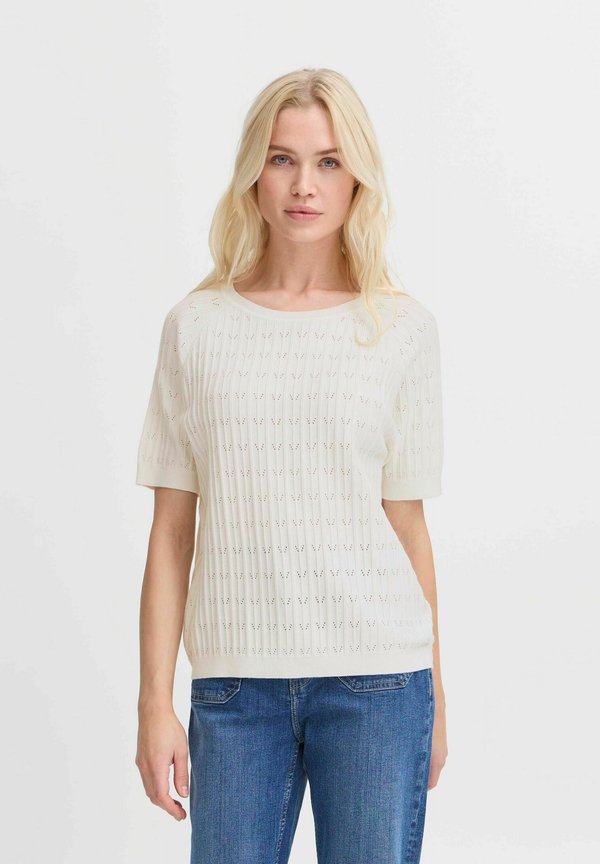 BYOMANJA - Basic T-shirt - marshmallow