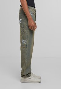 Karl Kani WORKWEAR DIRTY - Džíny Relaxed Fit - vintageblue
