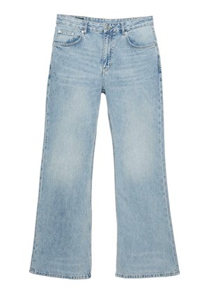 Flared jeans - light-blue denim