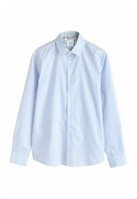 Unselected, white blue stripe