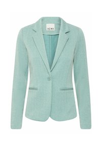 KATE JACQUARD - Suknjič - beryl green almond herringbone