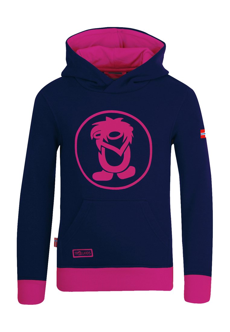 Trollkids Hoodie donkerblauw