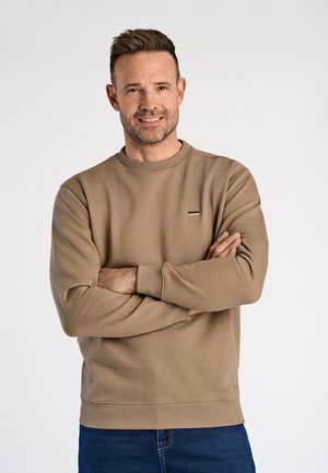 Jack's Sportswear CREW NECK - Sweater - stone