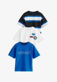 Niet geselecteerd, blue white stripe