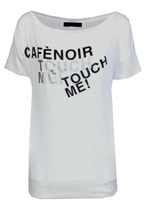 CAFèNOIR T-shirt con stampa - black