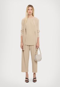 Max Mara Leisure ROLANDA - Nadrágok - beige