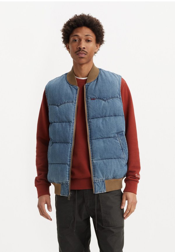 WESTERN SUPER PUFFER VEST - Waistcoat - slightly sidetracked