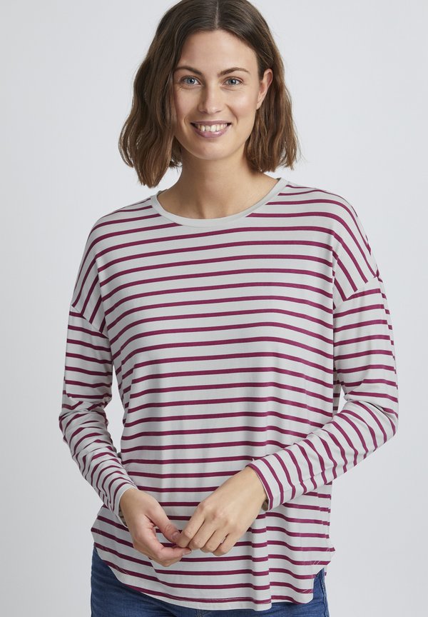 FREMFLORAL - Long sleeved top - magenta haze mix