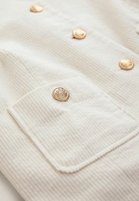 REGULAR FIT - COLLARLESS  - Blejzr - ecru