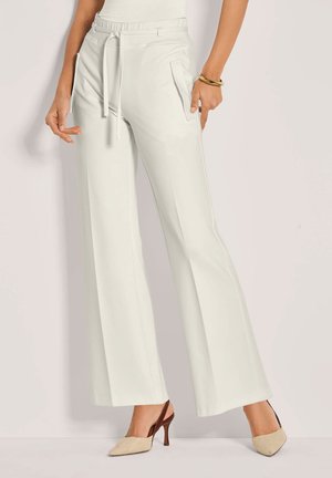 Stoffhose - wool white