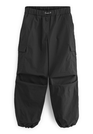 CARGO PARACHUTE TROUSERS - Cargobyxor - black