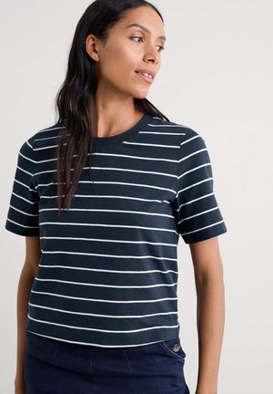 Nyomott mintás póló - navy - chyandour maritime