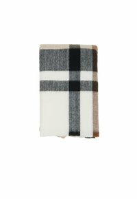 CHECKED - Scarf - brown