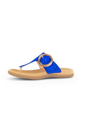 Gabor, T-bar sandals - blau