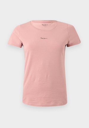 Pepe Jeans, NEW VICKA - Βασικό μπλουζάκι - rose pink