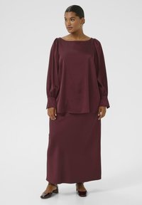 Kaffe Curve MALORIE - Bluse - windsor wine