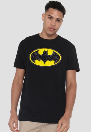 DC COMICS - BATMAN, BATMAN BATS IN LOGO - T-Shirt print - black