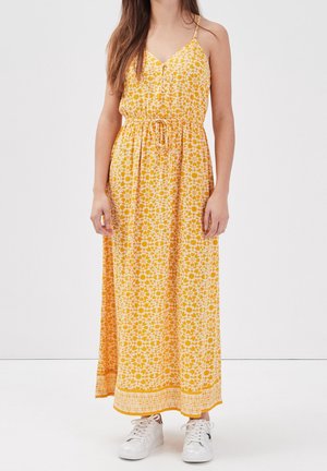 Robe longue - yellow