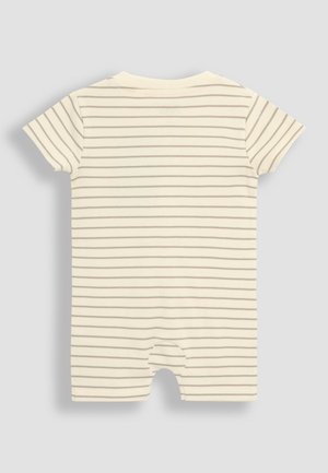 JoJo Maman Bébé, REGULAR FIT - SHORT-SLEEVED STRIPE  - Pijamale - cream