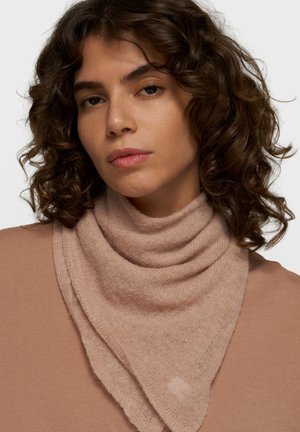 10DAYS, 10DAYS SCARFS BANDANA KNIT SCARF - Fular - light fudge