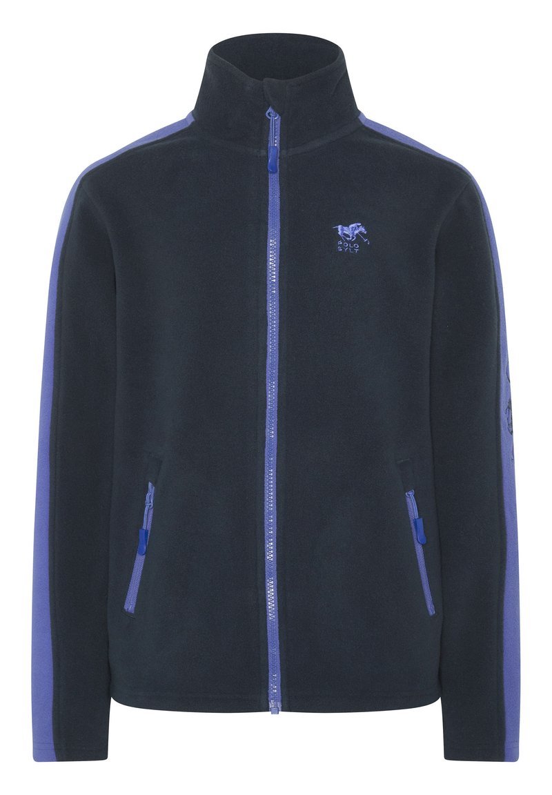 Polo Sylt IM TWO TONE LOOK - Fleece jacket - total eclipse