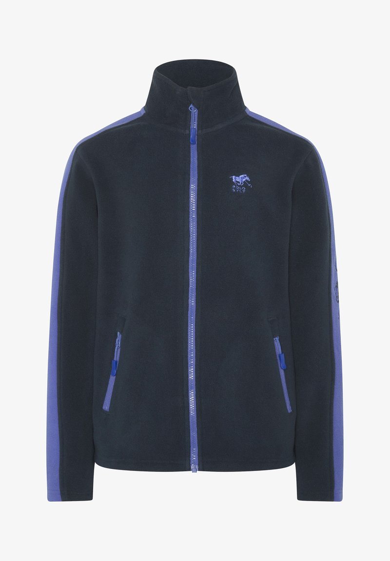 Polo Sylt IM TWO TONE LOOK - Fleece jacket - total eclipse