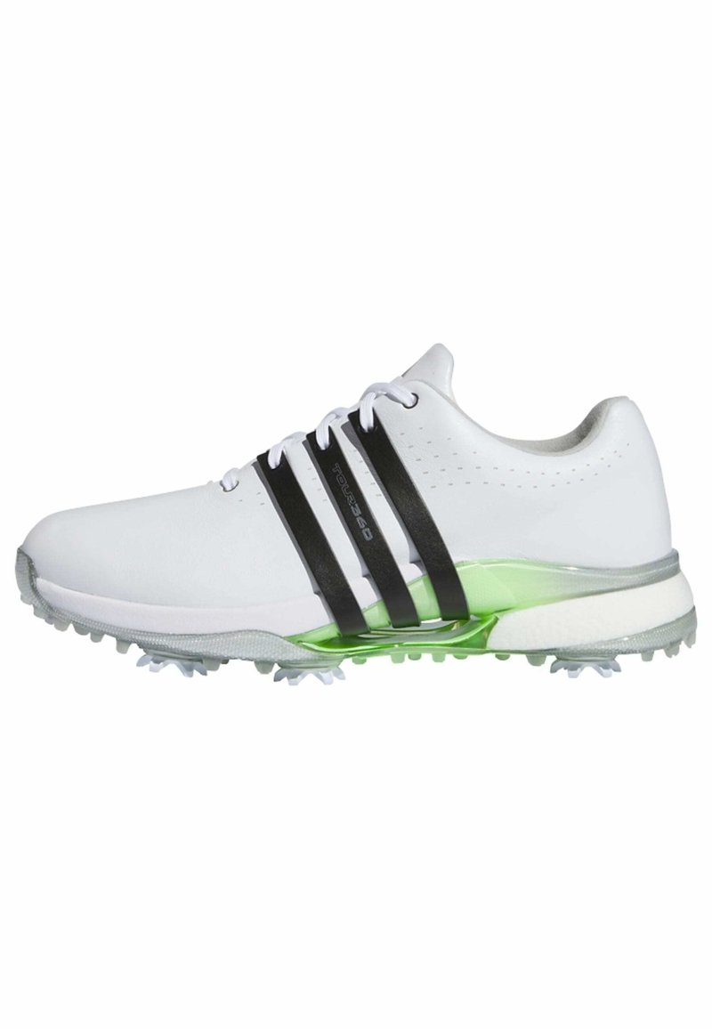 adidas Golf WOMEN'S TOUR360 24 BOOST - Golfskor - cloud white   core black   green spark