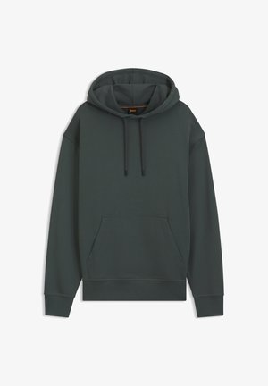 BOSS, WESMALLHOOD - Felpa con cappuccio - open green