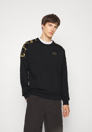 Sweatshirt - black/gold coloured