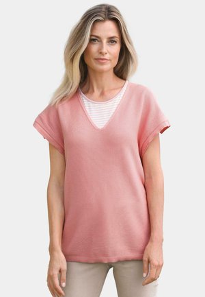 T-shirt basic - salmon pink