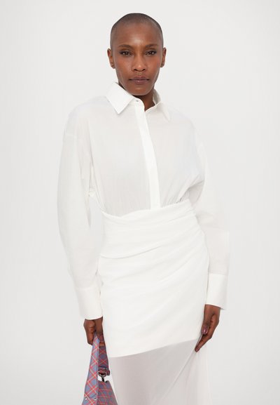 Et Ochs HADLEY SHIRT DRESS - Kreklkleita - ivory