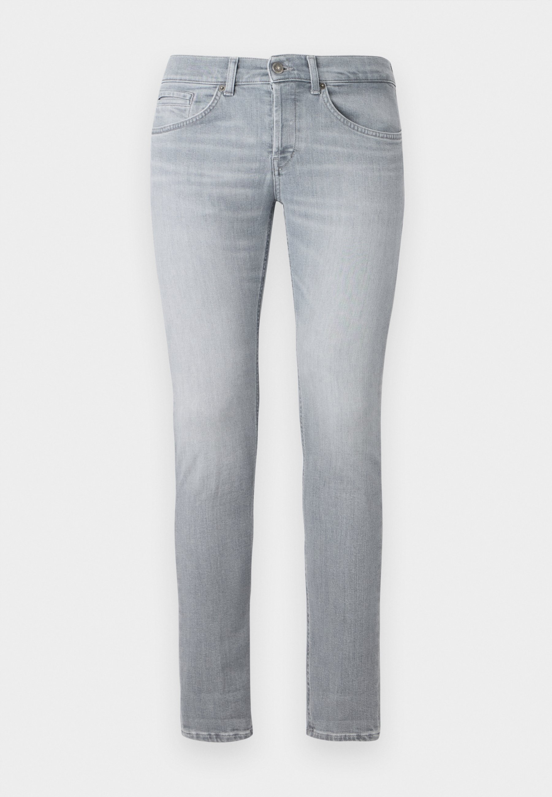 Skinny Fit Jeans Dondup Grigio Grigio Scuro Jeans Nero Grigio
