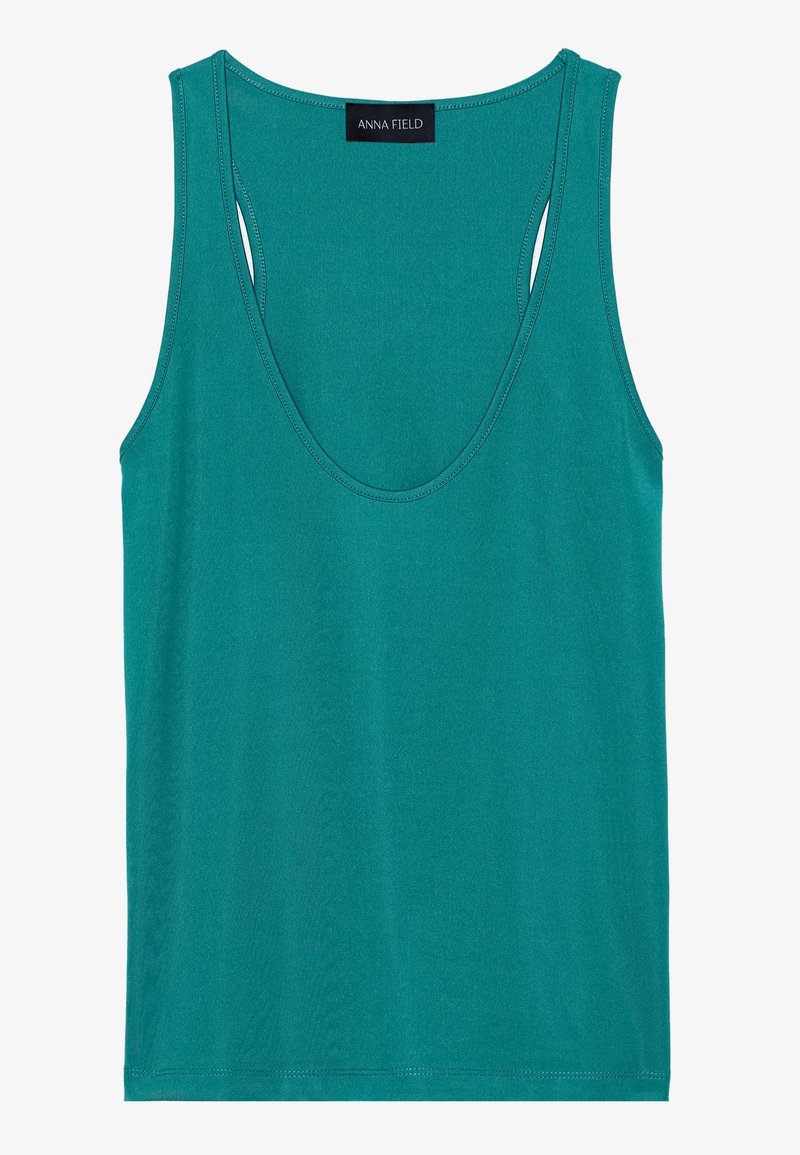Anna Field Top donkergroen