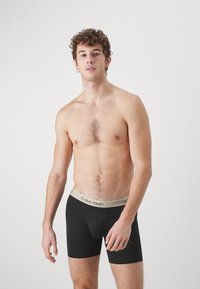 Calvin Klein Underwear 3 PACK  - Ozke boksarice - black/euclyptus/lime cream/flame