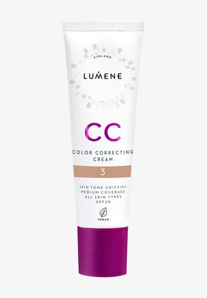 LUMENE CC COLOR CORRECTING CREAM MEDIUM 30ML - Foundation - shade 3