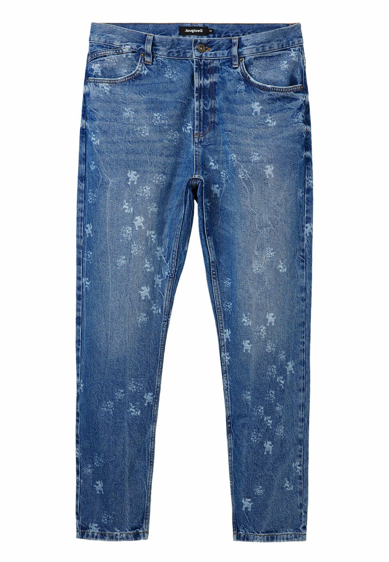 Desigual Straight leg jeans blauw