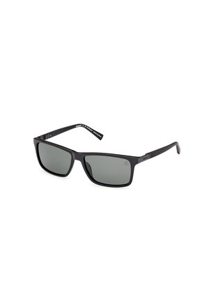 Sonnenbrille - glossy black dark green