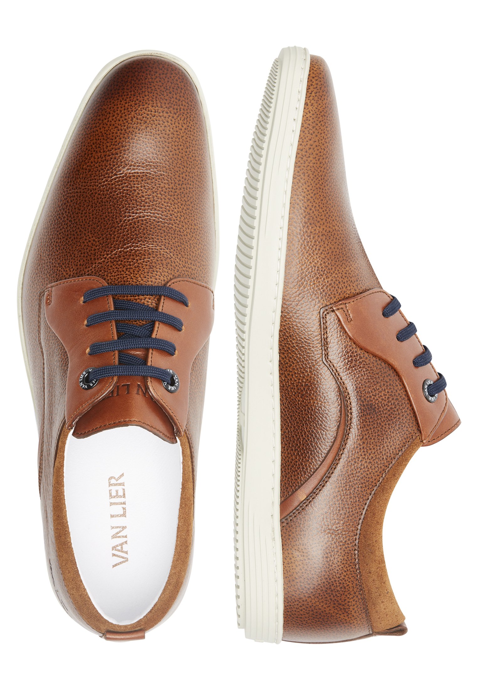 Van Lier GIULIANO - Sportieve veterschoenen - cognac/Cognac - Zalando.nl
